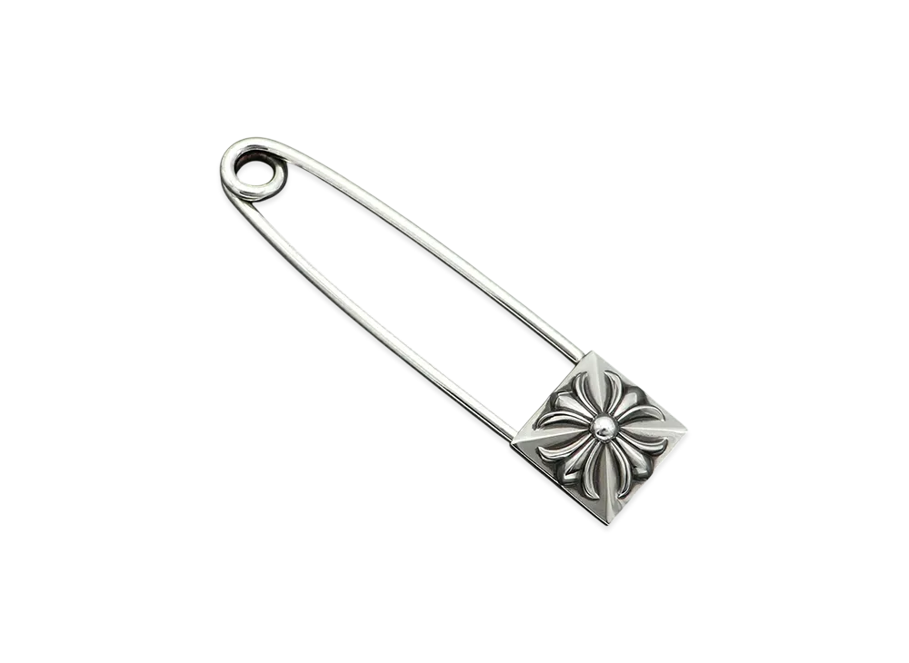 Chrome Hearts Extra Large Safety Pin Charm "Silver"