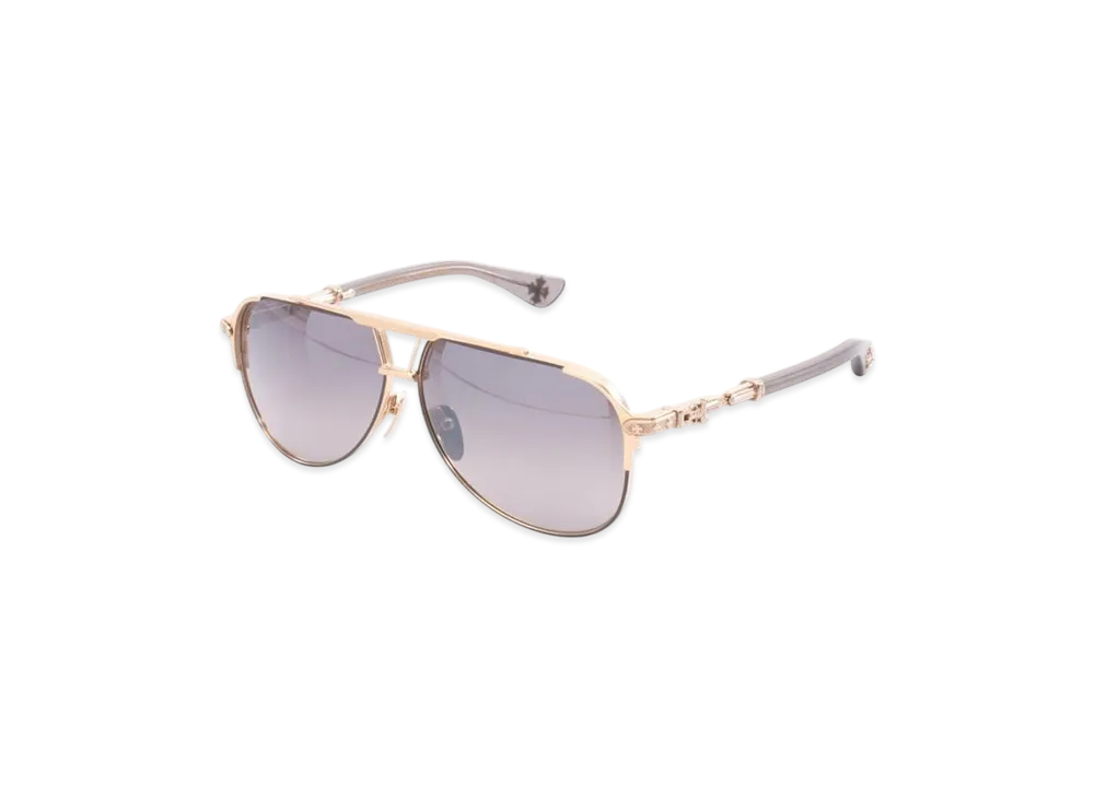 クロムハーツ GP サングラス "ゴールド/グレー"