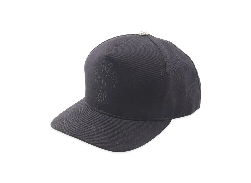 Chrome Hearts Cross Embroidery Baseball Cap "Black"