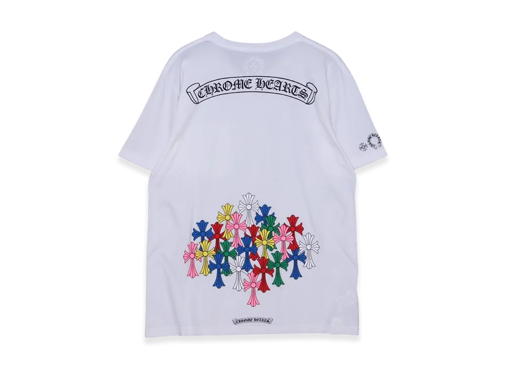 Chrome Hearts Cemetery Cross T-Shirt "White/Multicolor"