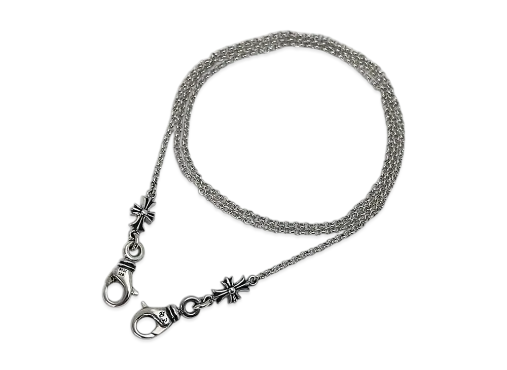 Chrome Hearts Mask Roll Chin 2 Clip "Silver"