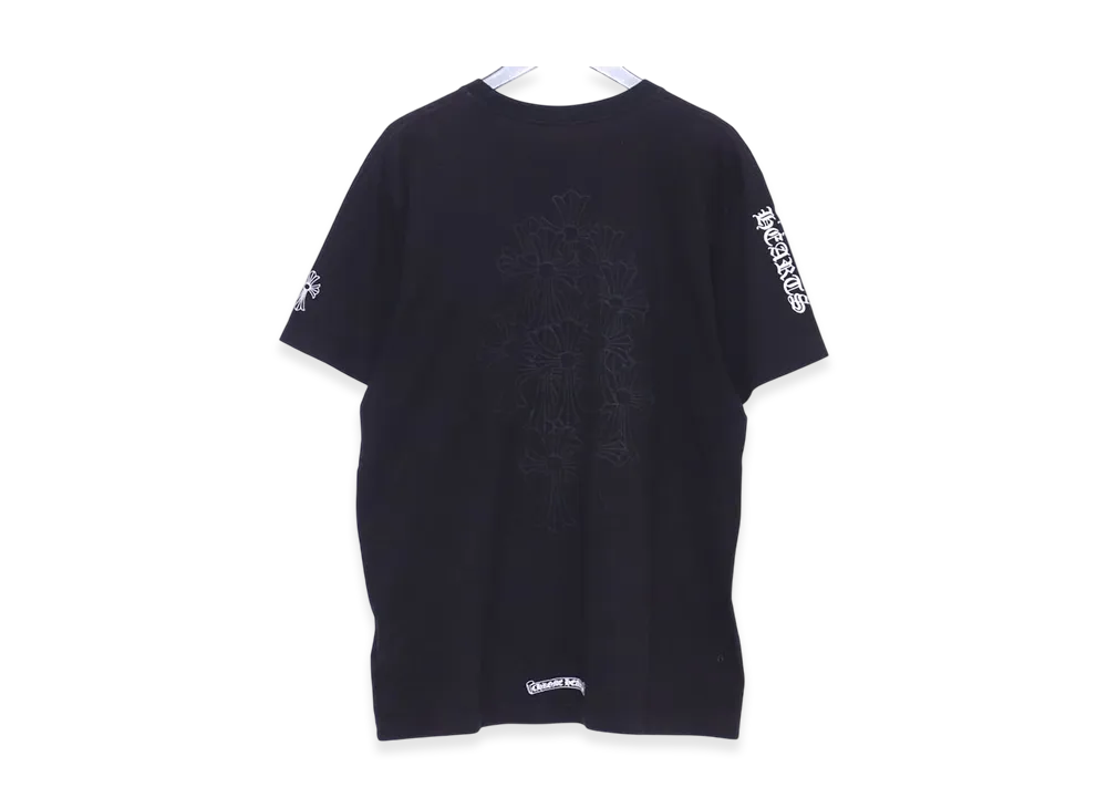 Chrome Hearts Cemetery Cross Back Print T-Shirt "Black"