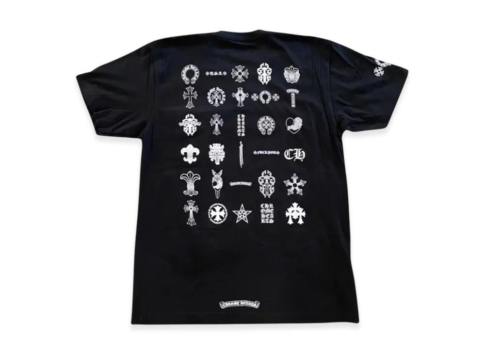 Chrome Hearts Gradient Logo T-Shirt "Black"