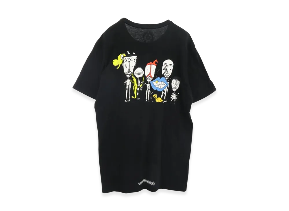 Chrome Hearts Matty Boy Horseshoe Print T-Shirt "Black"