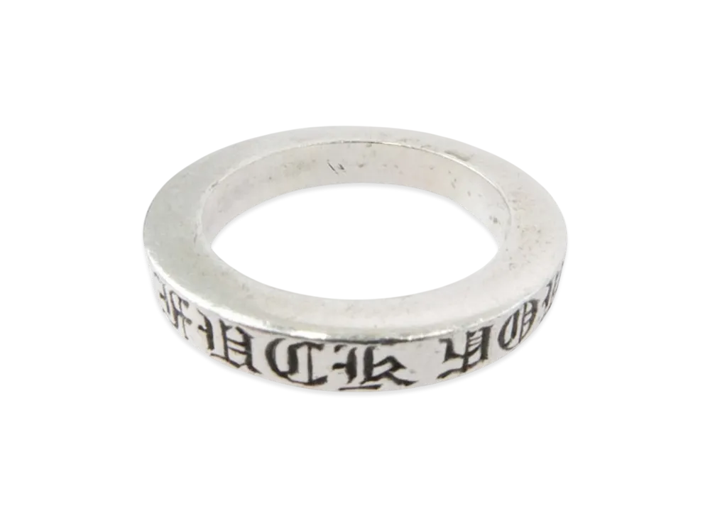 Chrome Hearts 3mm Spacer Fuck you Ring "Silver"