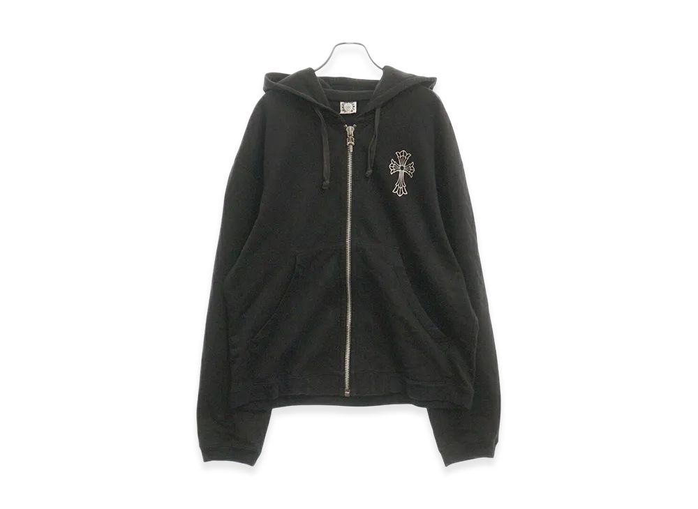 Chrome Hearts OLD DBL CH Zip Hoodie "Black"