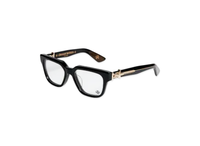 Chrome Hearts Dagger Square Glasses "Black/Silver"