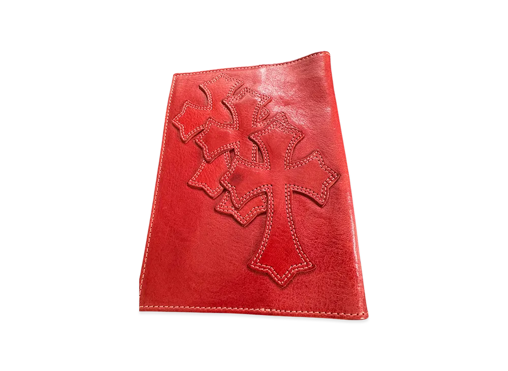クロムハーツ パスポートケース "レッド"