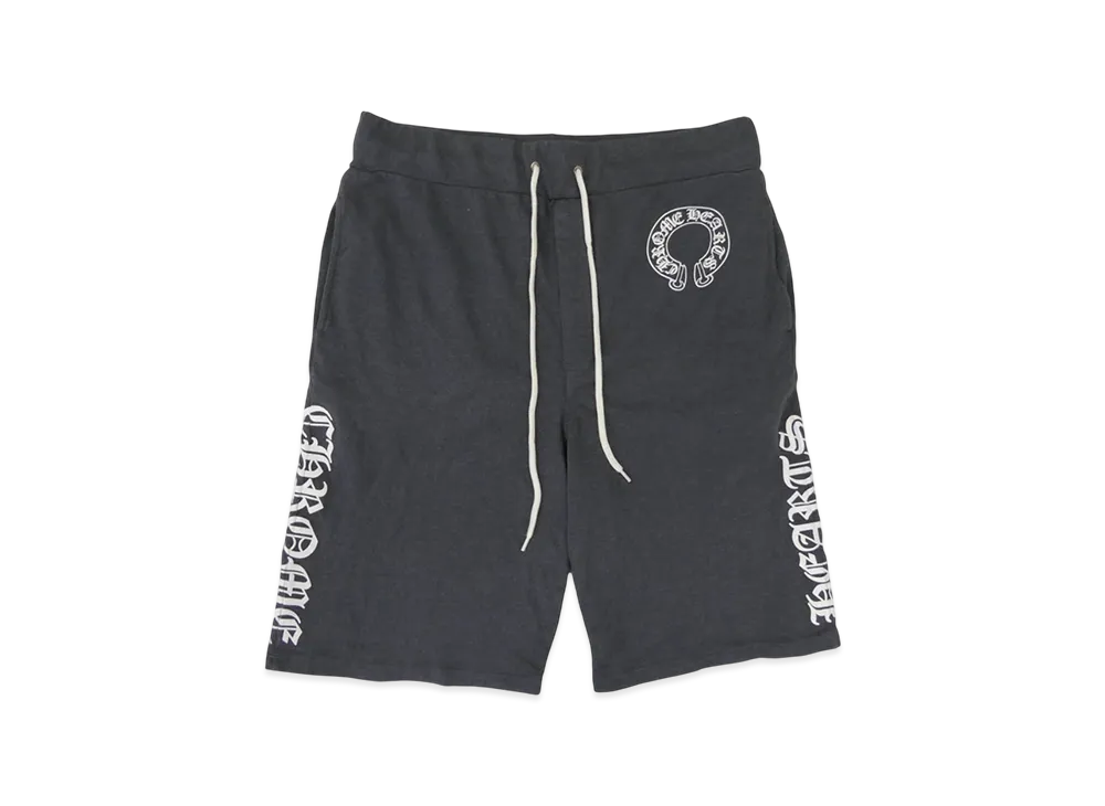 Chrome Hearts Horseshoe Print Sweat Shorts "Gray"