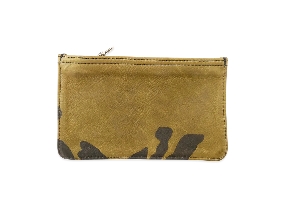 クロムハーツ ジッパー チェンジパース カモフラ ダガージップ コインケース "カーキ"