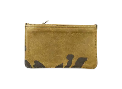 Chrome Hearts Zipper Change Purse Camo Dagger Zip Coin Case "Khaki"