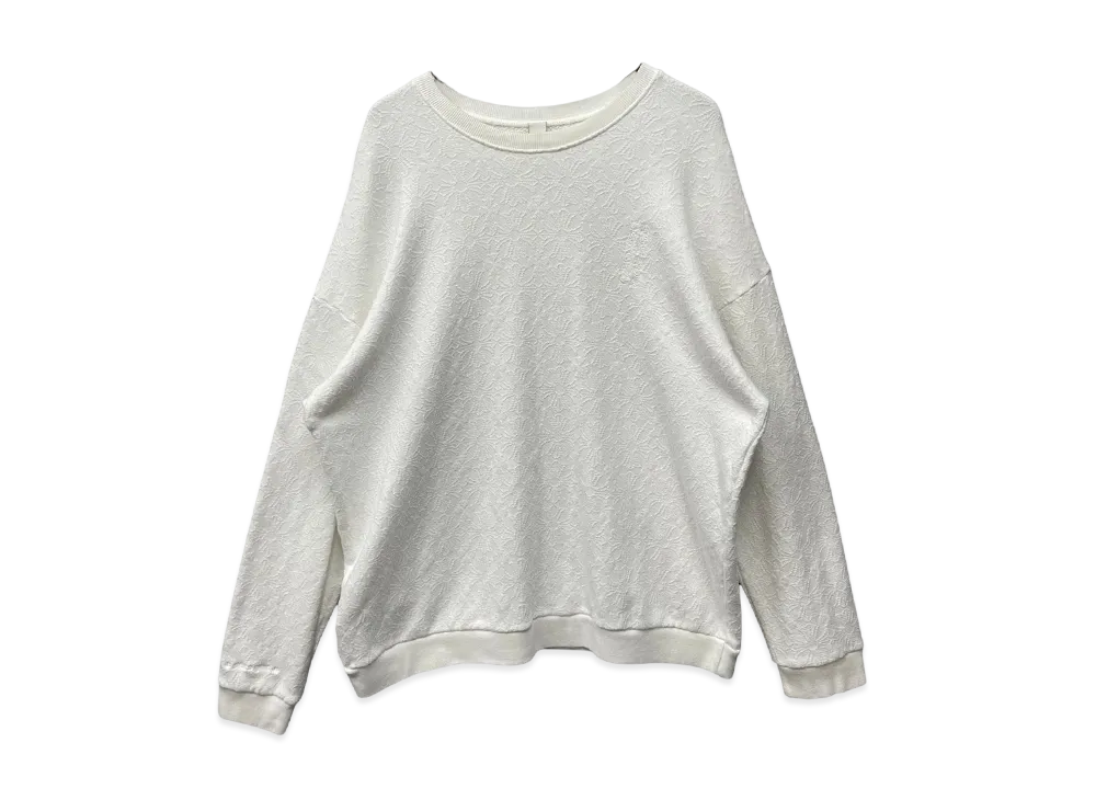 Chrome Hearts CH Plus Jacquard Sweat Shirt "White"