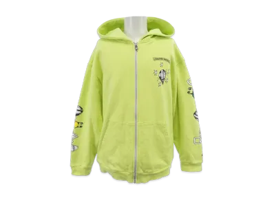 Chrome Hearts Matty Boy Zip Hoodie "Green"