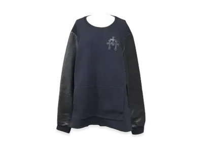 Chrome Hearts Y Not Cross Patch Sweatshirt "Black"