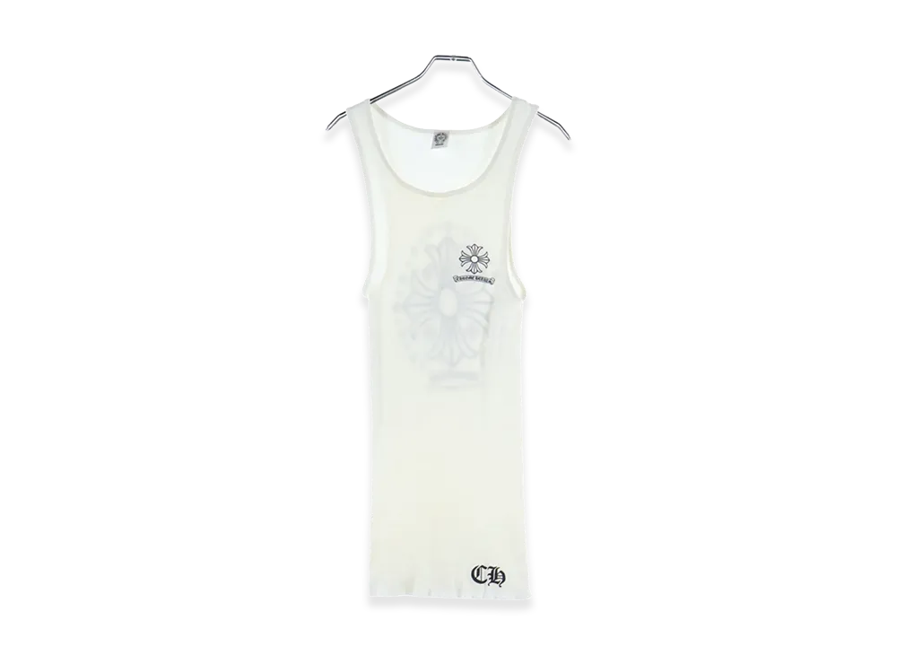クロムハーツ CHプラス タンクトップ "ホワイト"