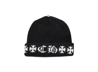 Chrome Hearts CH Logo Cashmere Beanie "Black"