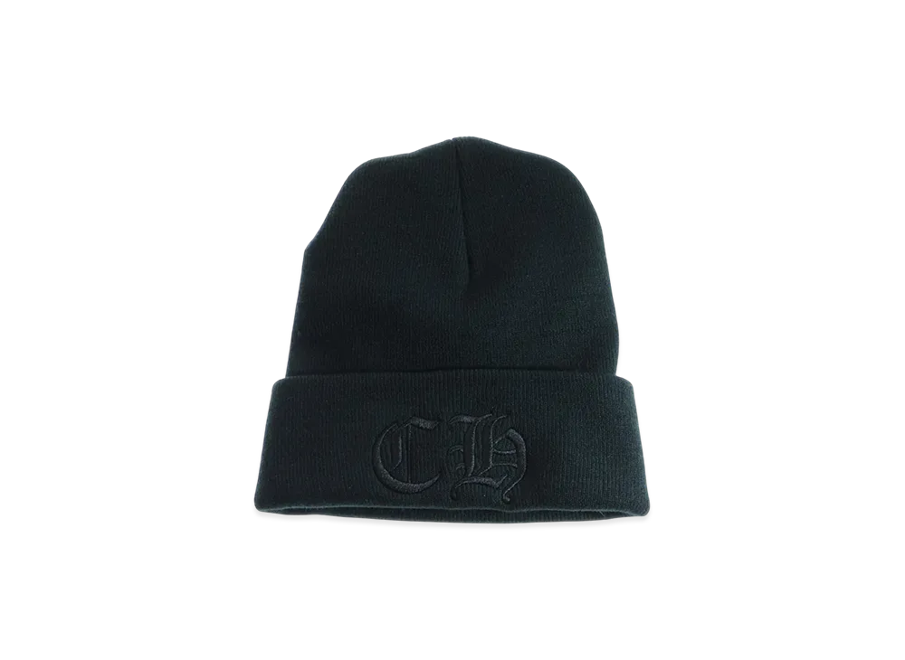 Chrome Hearts CH Logo Embroidered Beanie "Black"