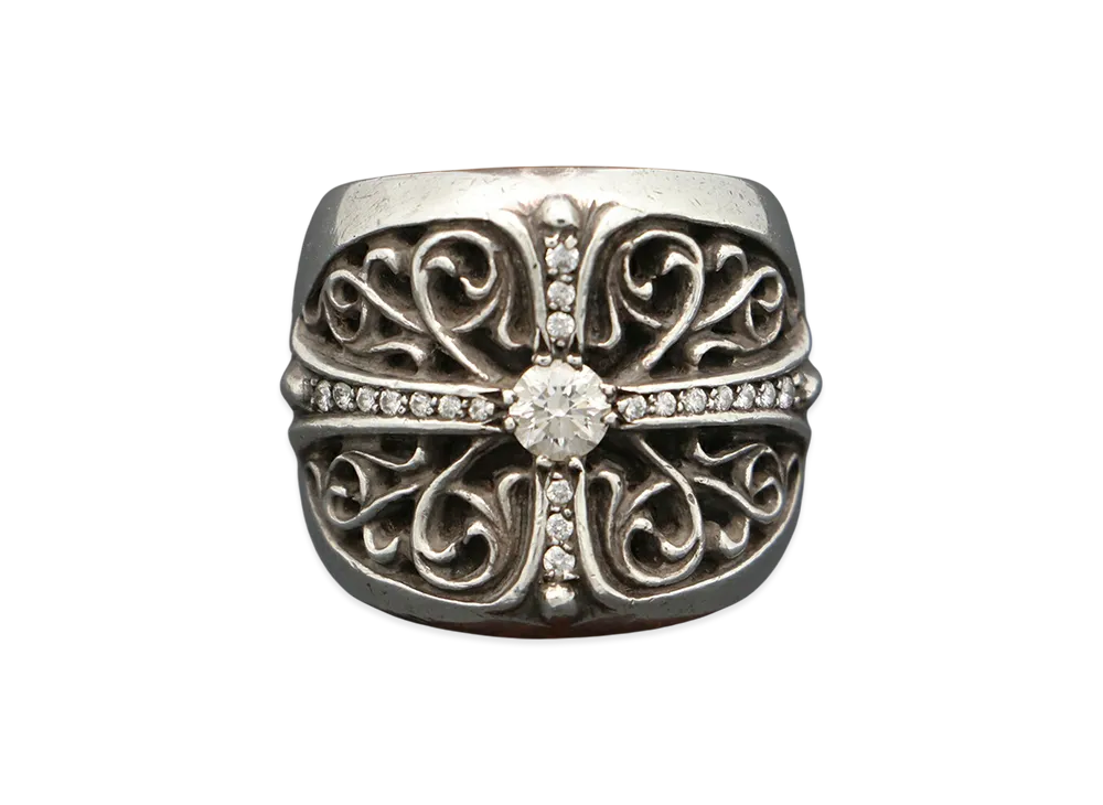 Chrome Hearts Classic Oval Ring "Silver"