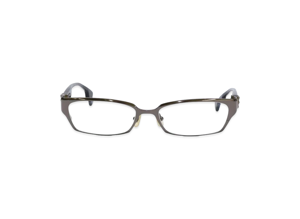 クロムハーツ 90s ディクソンユア 56 17-136 アイウェア "シルバー/デミ柄"