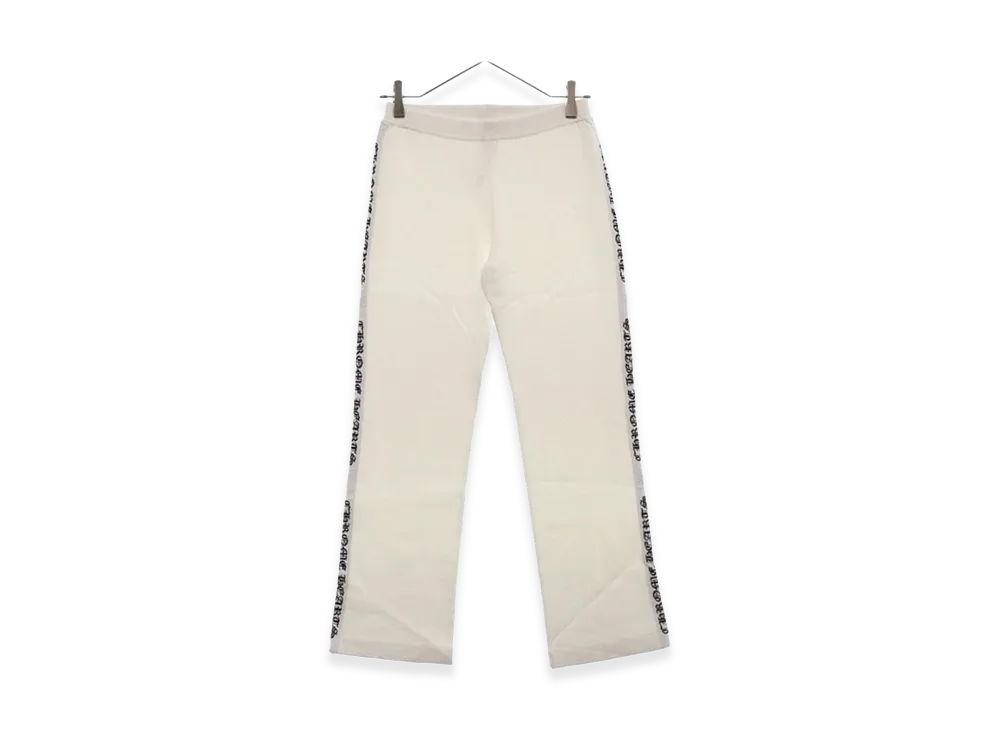 Chrome Hearts English Logo Sweat Pant "White"