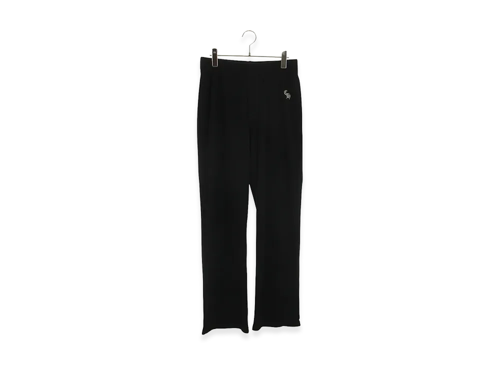 Chrome Hearts CH Embroidered Thermal Long Pants "Black"