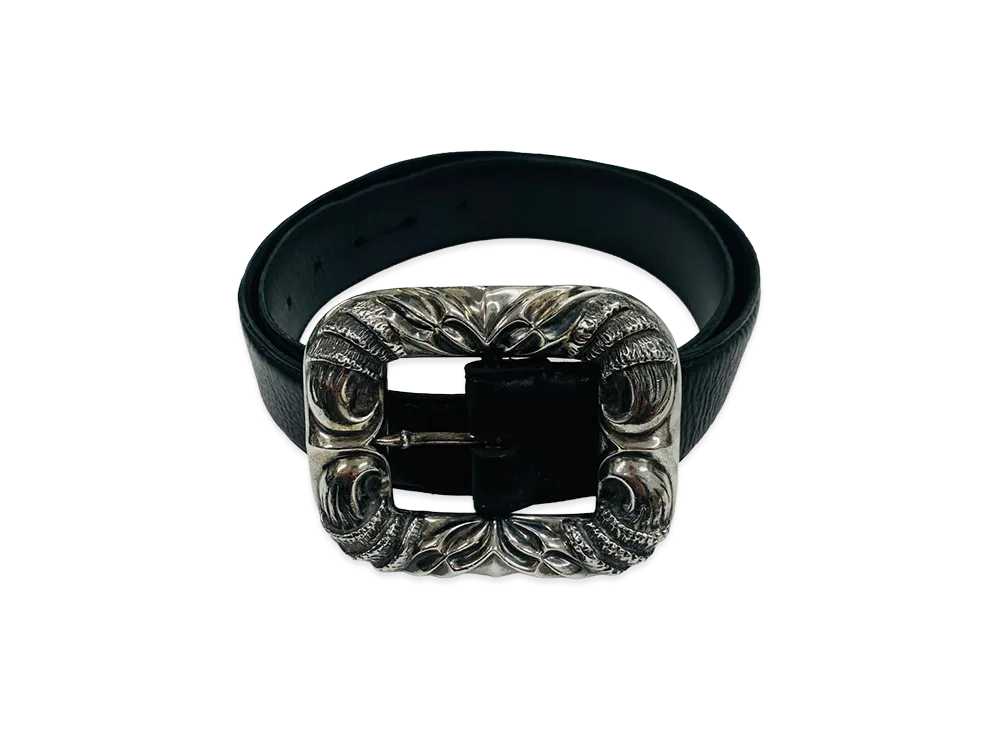 Chrome Hearts Claw Buckle Belt "Black/Silver"