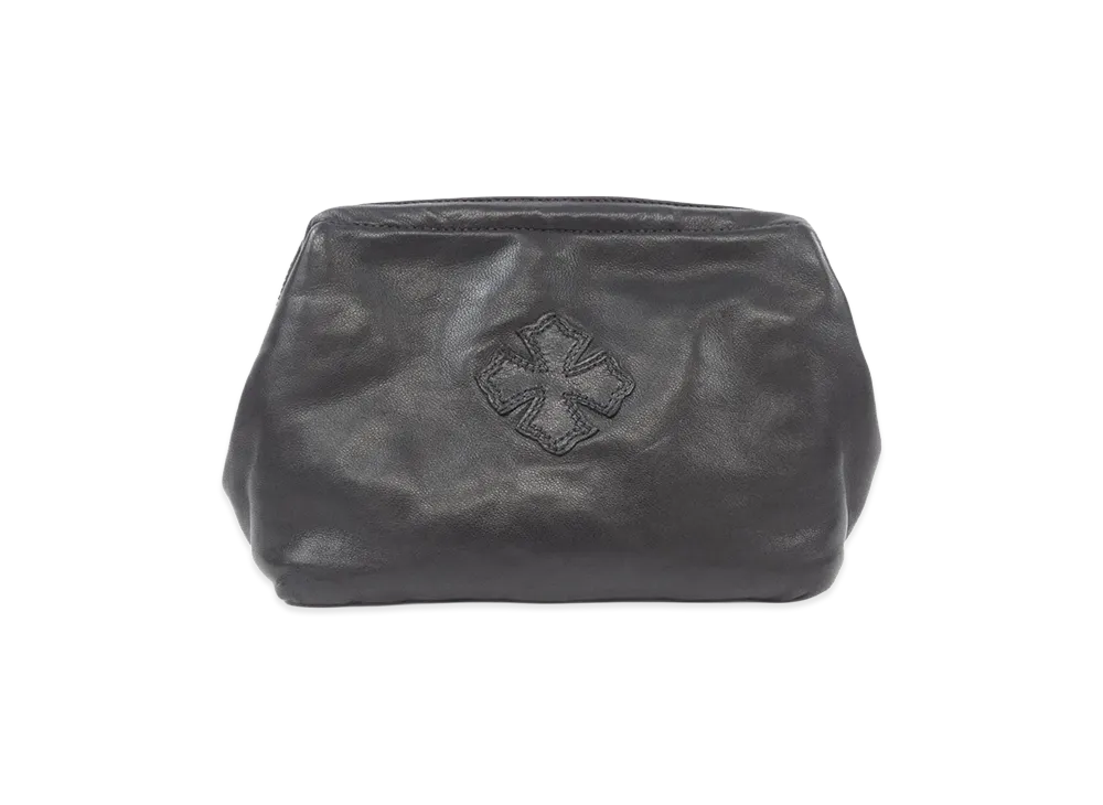 Chrome Hearts CH Plus Cosmetic Pouch "Black"