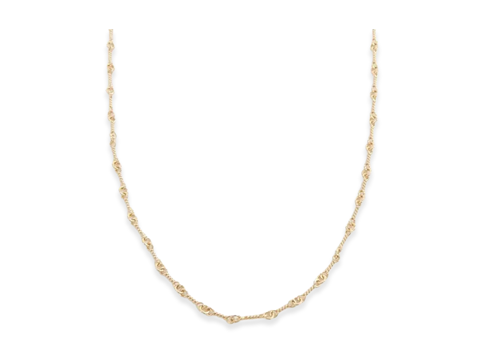 Chrome Hearts Roll Chain Necklace "Gold"