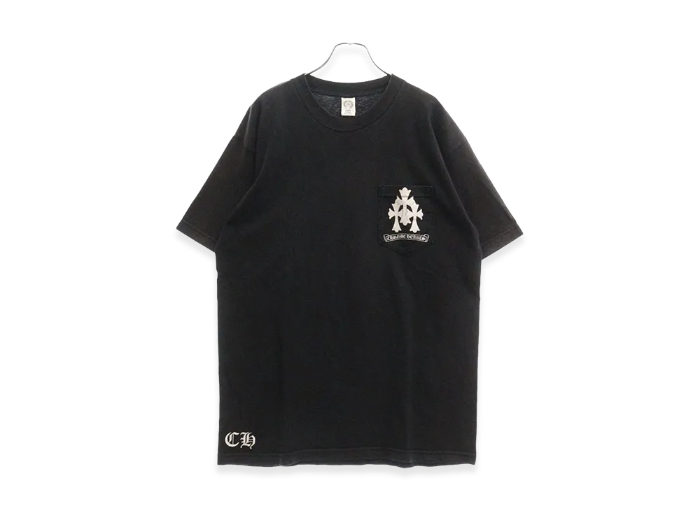 Chrome Hearts Cemetery Cross Back Logo Print S/S T-Shirt "Black"