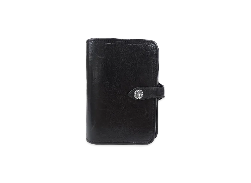 Chrome Hearts Agenda Crossball Card Case "Black"
