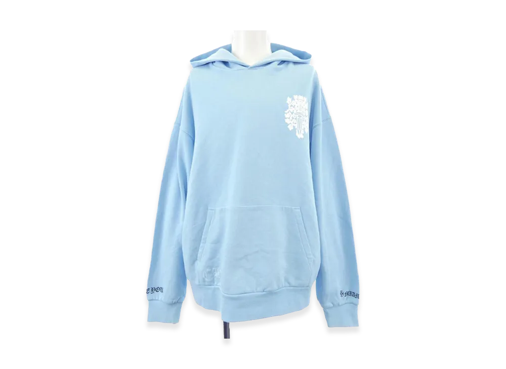 Chrome Hearts Miami Art Basel Dagger Hoodie "Blue"