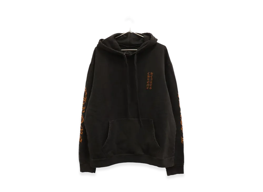 Chrome Hearts Sleeve Print Pullover Hoodie "Black"