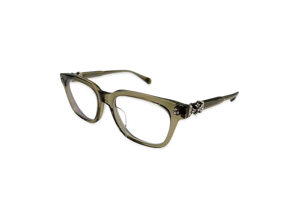 クロムハーツ COX UCKER ARMY アイウェア "カーキ"