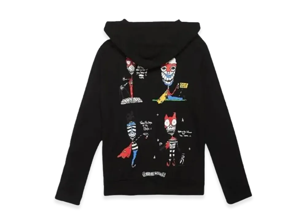 クロムハーツ マッティボーイ ジップ フーディー "ブラック"