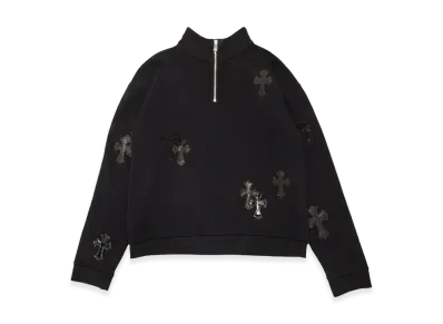 Chrome Hearts Half Zip Sweat "Black"