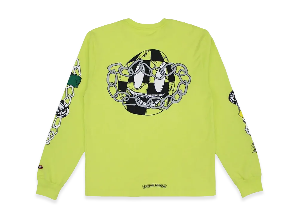 Chrome Hearts Matty Boy Link L/S T-Shirt "Lime Green"