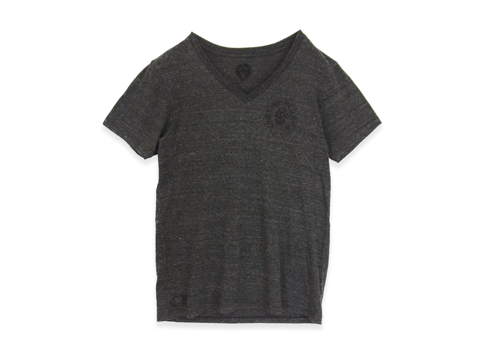 Chrome Hearts Horseshoe Dagger Print V-Neck S/S T-Shirt "Dark Grey"