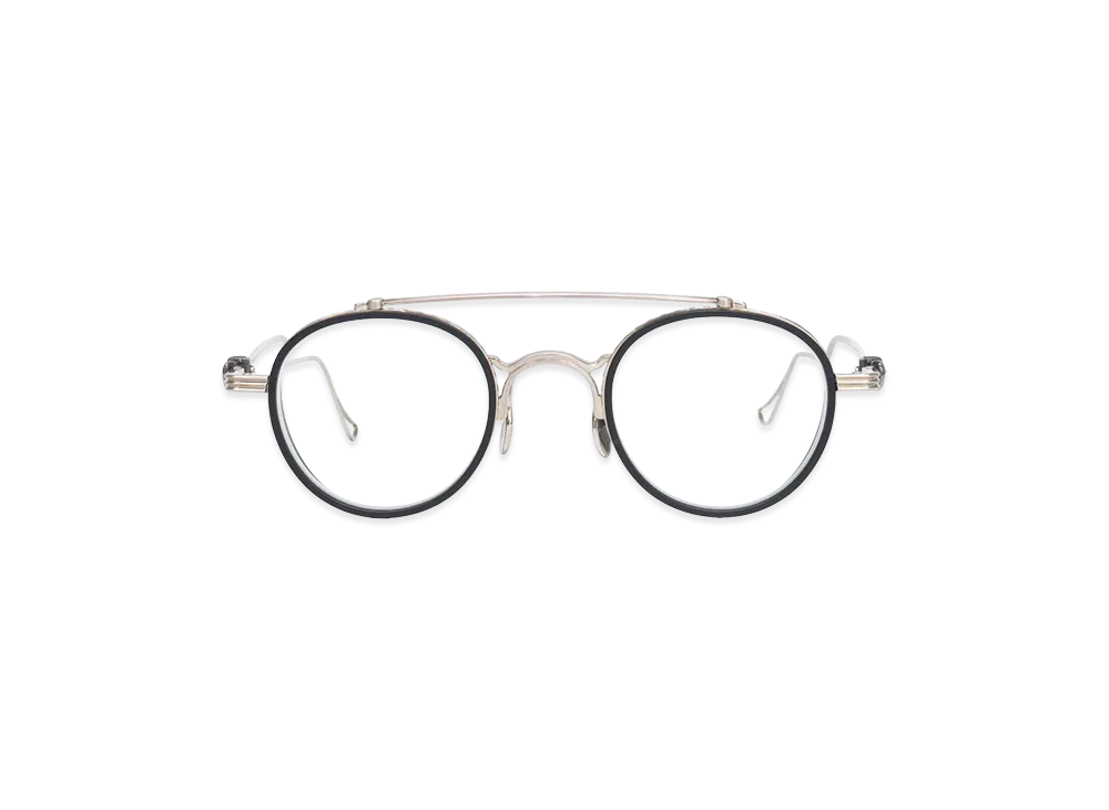 クロムハーツ 46 24-145 SPANKY MBK-P/BS-TB メタルフレーム アイウェア "シルバー/マットブラック"