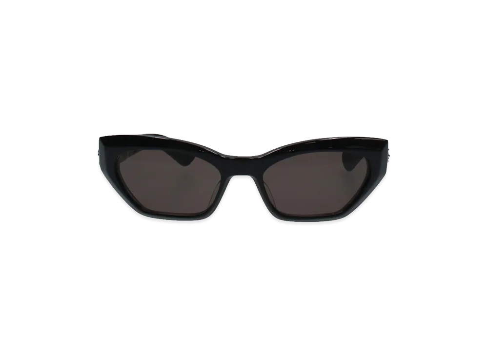 Chrome Hearts 54 19 HALLLA BALUUUU Side Triple Cross Temple Sunglasses "Black"