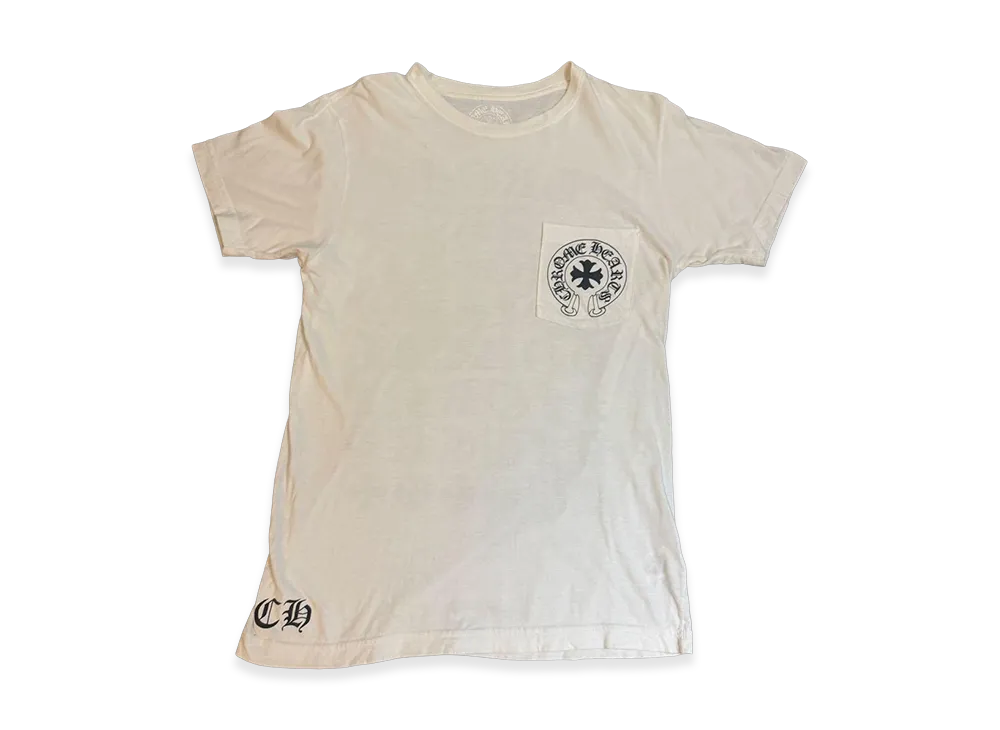Chrome Hearts Back Script Print S/S T-Shirt "White"