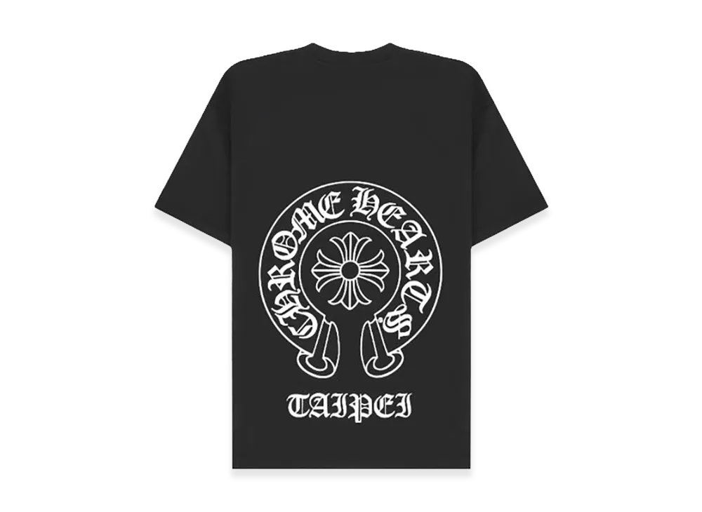 Chrome Hearts Taipei Exclusive Horseshoe S/S T-Shirt "Black"