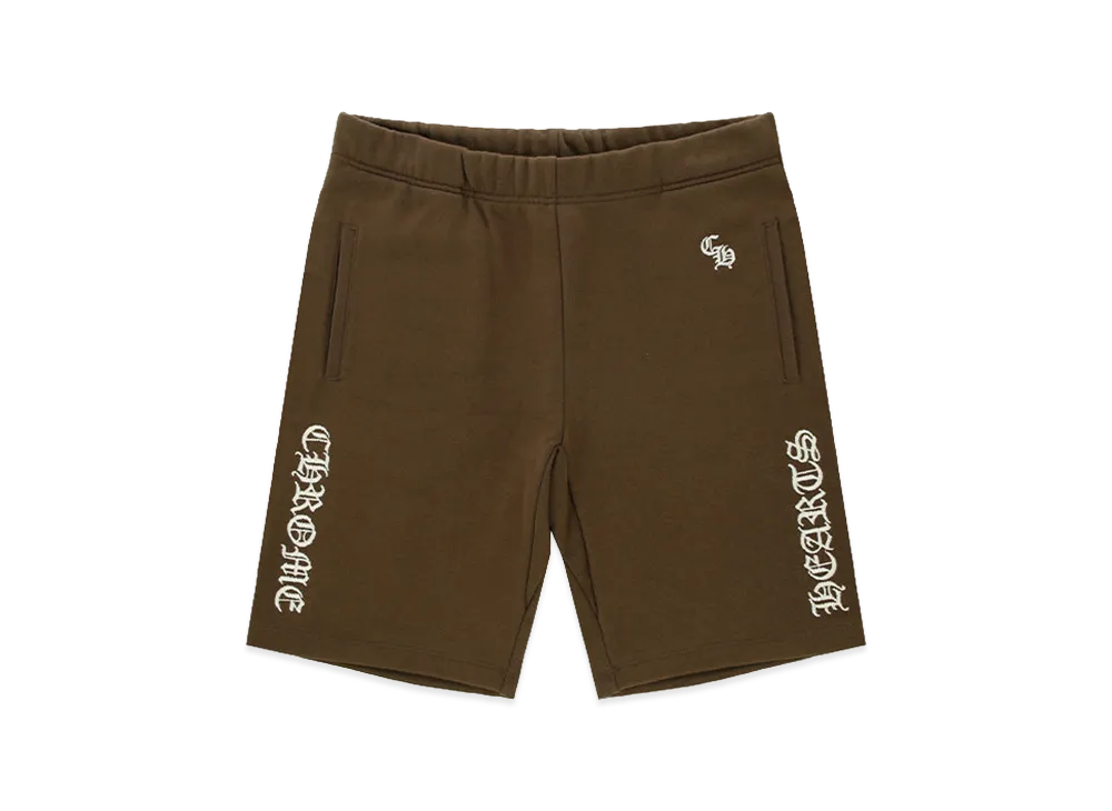 Chrome Hearts Y Not Slow Ride Sweatshorts "Brown"