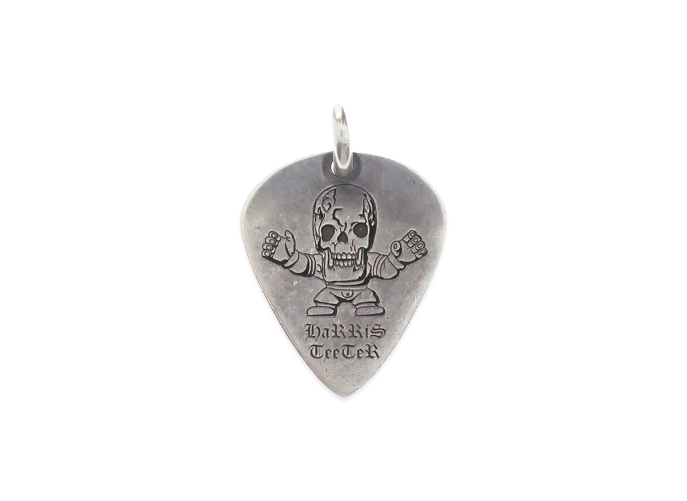 クロムハーツ フォティ ハリスティータ ギターピック ペンダントトップ "シルバー"