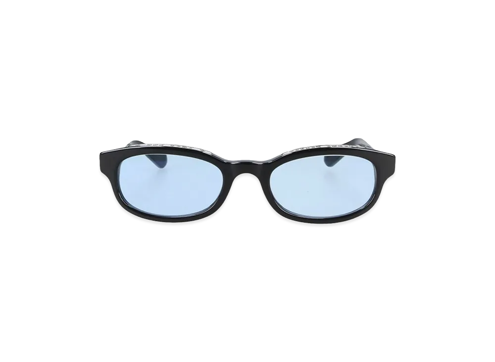 Chrome Hearts 52 21-142 LOWRIDER Acetate Sunglasses "Black/Blue"
