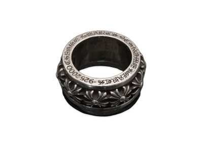 Chrome Hearts SV925 Spinner CHX Ring "Silver"