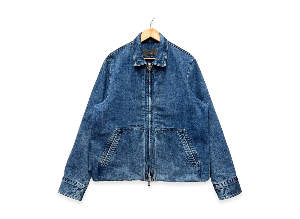 クロムハーツ ダガージップ デニム ブルゾン ジャケット "インディゴ"