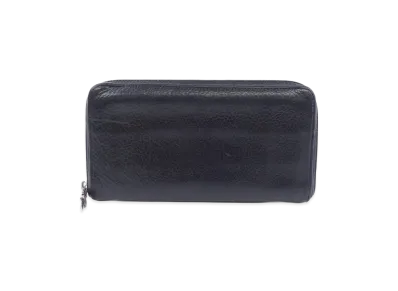 Chrome Hearts REC F ZIP2 Plain Wallet "Black"