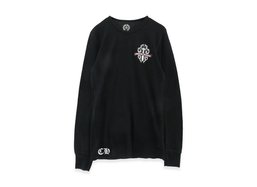 Chrome Hearts Dagger Print Thermal L/S T-Shirt "Black"