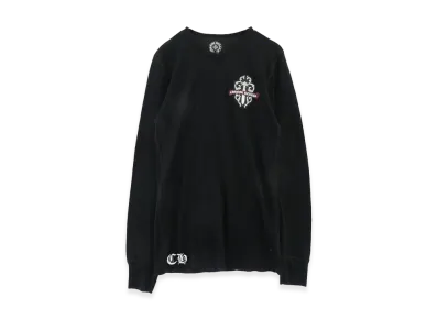 Chrome Hearts Dagger Print Thermal L/S T-Shirt "Black"