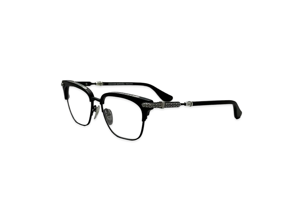 Chrome Hearts 54 18-146 Vertical Smile Eyewear "Matte Black"